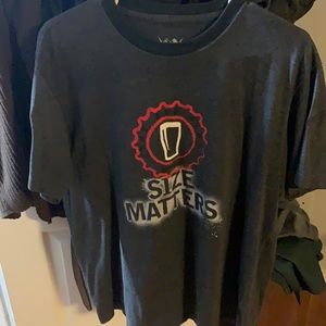 Guinness Black size matters shirt